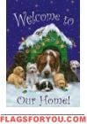 The Dog House Garden Flag