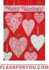 Floating Hearts House Flag