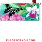 Swallowtail Orchids Mailbox Cover