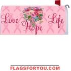 Love Hope Life Mailbox Cover