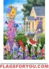 Cozy Cottage Garden Flag