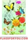Butterfly Garden Garden Flag