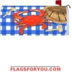 Red Crab Bouys Mailbox Cover