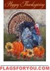 Thanksgiving Turkey Garden Flag
