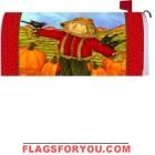 Friendly Scarecrow Mailbox Cover