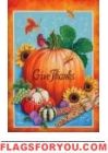 Thanksgiving Harvest Garden Flag