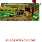 Amish Autumn Mailbox Cover