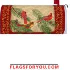 Cardinal Elegance Mailbox Cover