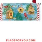 Gingerbread Cardinals Mailbox Cover