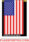 USA Deluxe Embroidered Polyester Flag