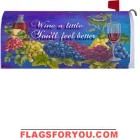 Wine A Little Mailbox Cover