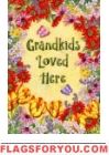 Grandkids Loved Here Garden Flag