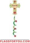 Faith Cross Windsock