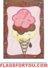 Triple Dip Applique Garden Flag