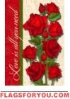 Love is all you Need Garden Flag