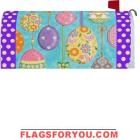Floating Easter Eggs Mailbox Cover