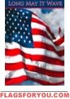 Forever May it Wave House Flag