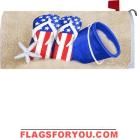 Patriotic Flip Flops Mailbox Cover