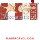 Shore Welcome Mailbox Cover