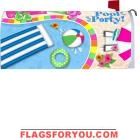 Pool Party Mailbox Cover