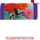 Butterflies Welcome Mailbox Cover