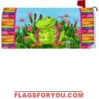 Happy Frog Mailbox Cover