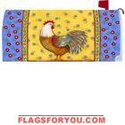French Country Rooster Mailbox Cover