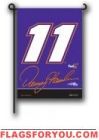Denny Hamlin Double Sided Garden Flag