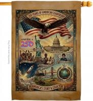 America's Legacy USA 250 House Flag