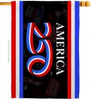 Anniversary USA 250 House Flag