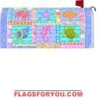 Seaside Collage Mailbox Cover
