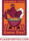 Game Day - Virginia Tech Garden Flag