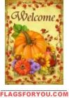 Bittersweet Pumpkin Garden Flag