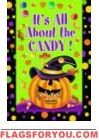 It's All About the Candy Garden Flag