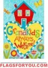 Grandkids Always Welcome Garden Flag