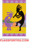 Kokopelli House Flag