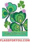 Happy St. Pat's House Flag
