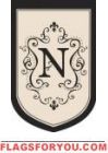 Monogram "N" Estate Flag
