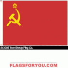 USSR Screen Print Flag