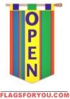 Open Banner Flag