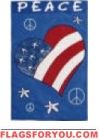 Retro America House Flag