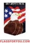 Proud Eagle House Flag