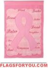 Breast Cancer Awareness Garden Flag