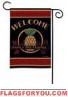Welcome Pineapple Garden Flag - 8 left