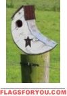 Crescent Moon Birdhouse