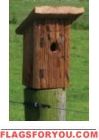 Wooden Outhouse Birdhouse