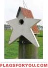 Wooden Star Birdhouse