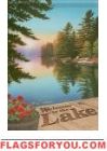 Welcome / Lake House Flag