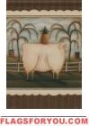 Pineapple Sheep Garden Flag