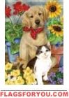 Garden Friends Garden Flag